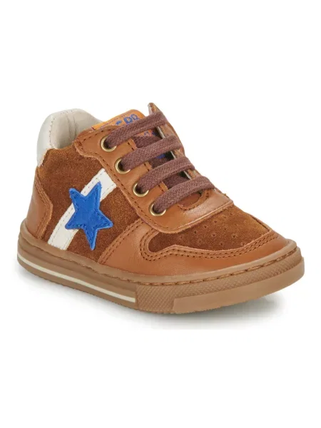 Členkové topánky Gbb hnedá