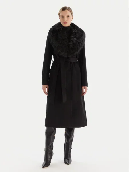 MICHAEL Michael Kors Volneni plašč črna