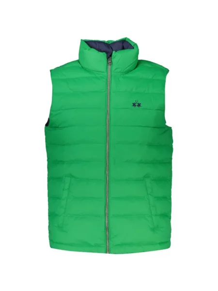Vestă La Martina cu broderie verde