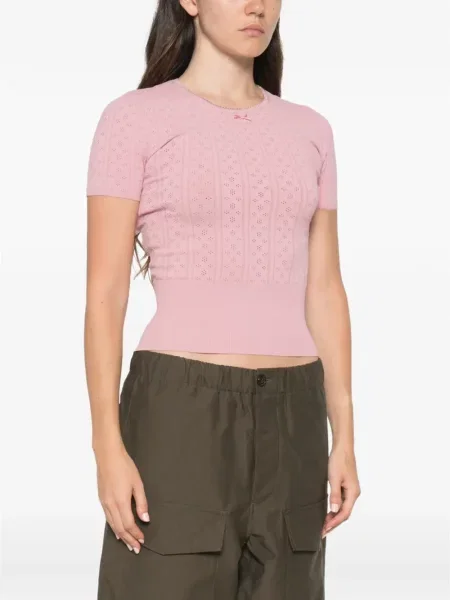 Tricou Jw Anderson cu funde roz