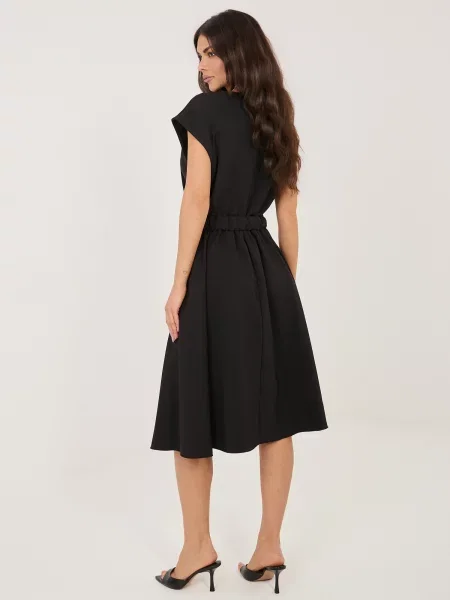 Fustă Italy Moda evazată negru