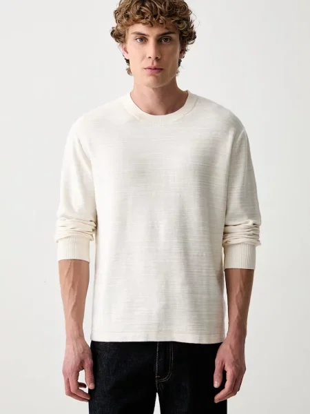 Calvin Klein pulover pentru bărbați din bej