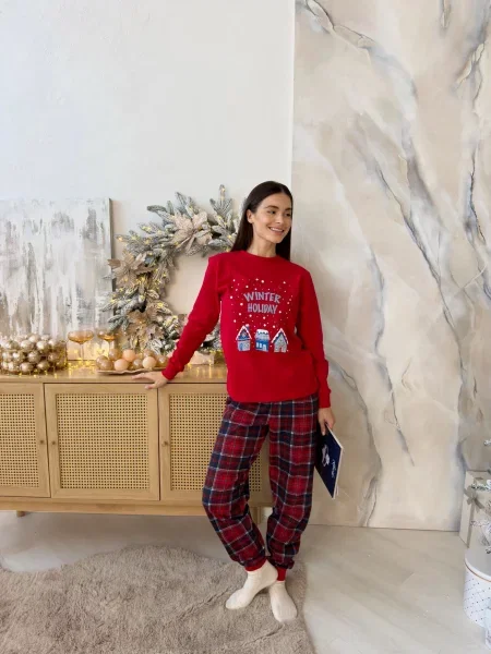 Пижама Cosy красная