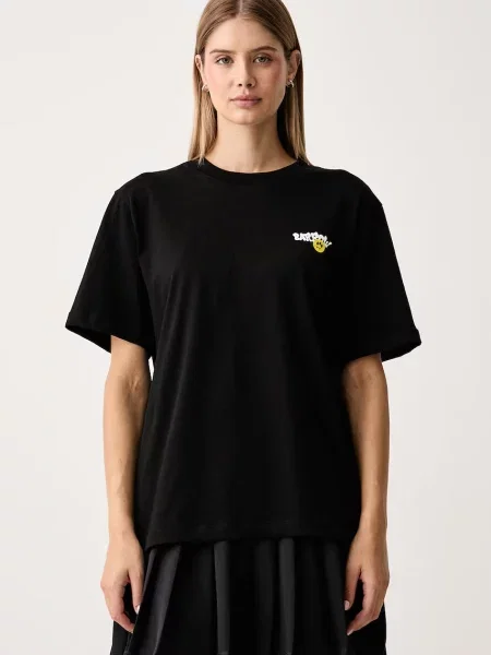 Barrow T-shirt damski czarna
