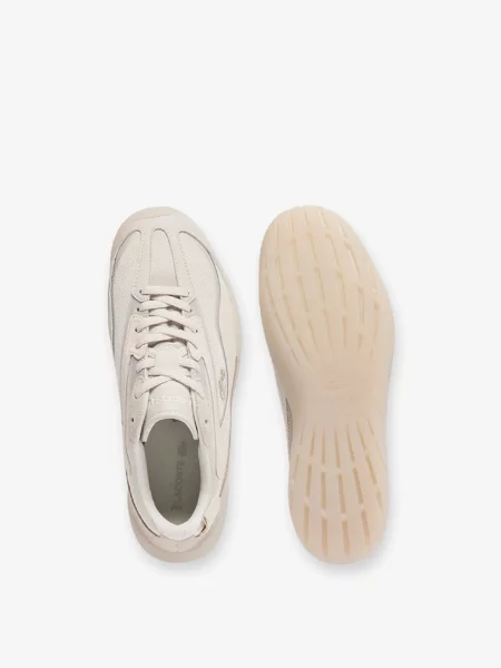 Кроссовки Lacoste бежевые