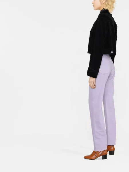 Decupat geacă Alberta Ferretti negru