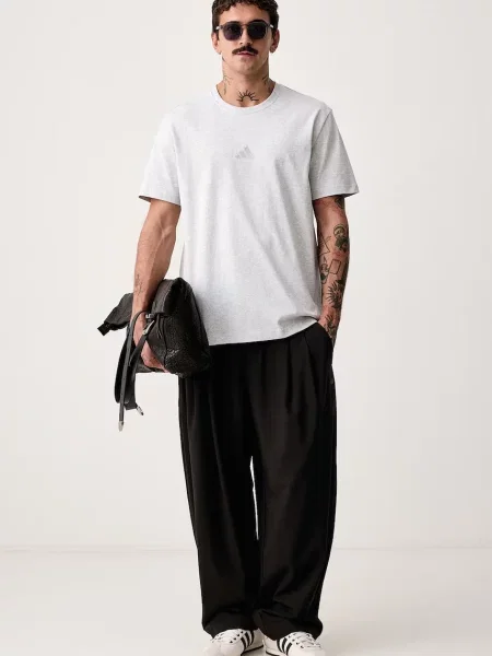 Adidas tričko šedé