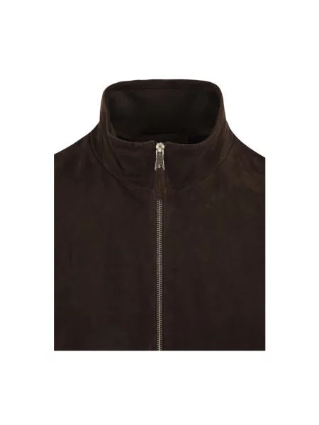 Kurtka skórzana The Jack Leathers brązowa