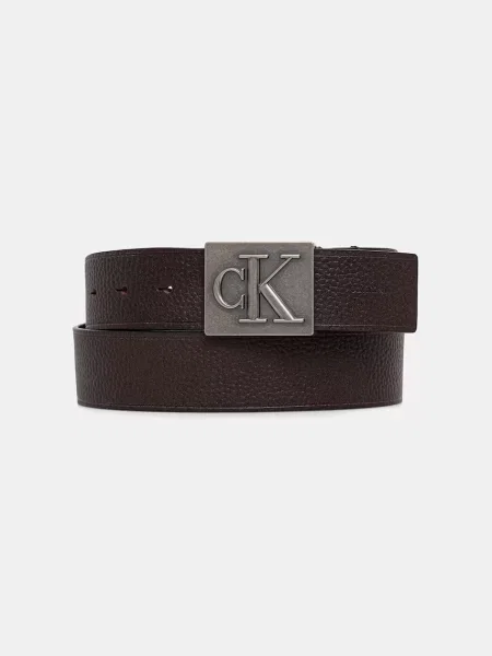 Calvin Klein pas usnjeni rjava