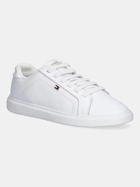 TOMMY HILFIGER Teniși ICON COURT' alb