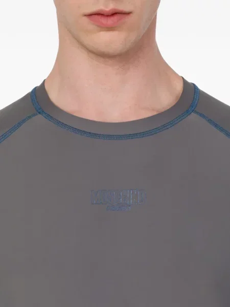 Tricou Moschino cu imagine gri