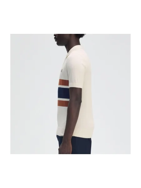 Cămașă Fred Perry tricotate bej