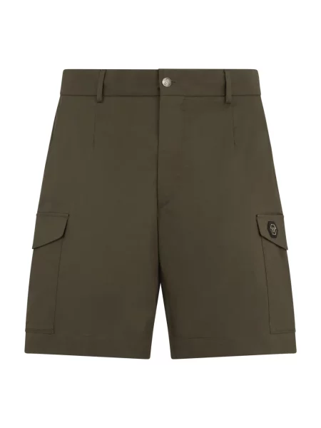 Szorty cargo Philipp Plein zielone