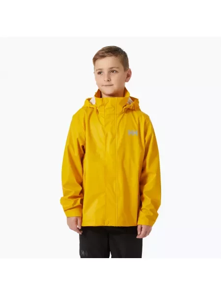 Kurtka Helly Hansen Moss dla dzieci 10 żółta