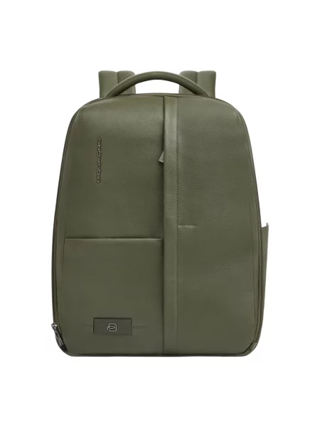 Torba Piquadro skórzana zielona