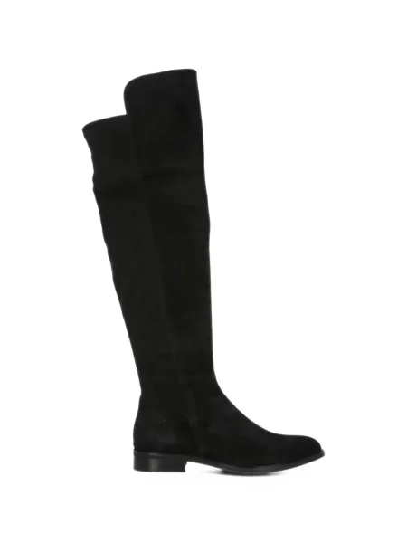 Cizme Julie Dee din piele de căprioară negru
