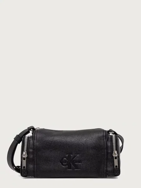 Calvin Klein geantă pentru bărbați cu imitație de piele negru