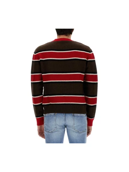 Dzianinowy sweter Dsquared2 z logo