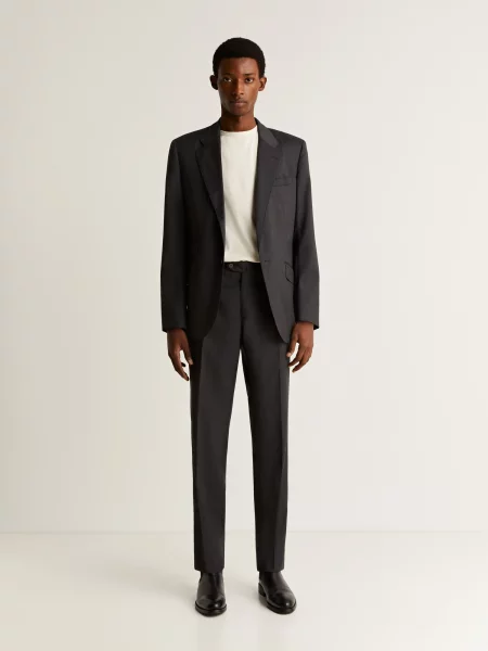 Scalpers Oblek Liso tmavosivá