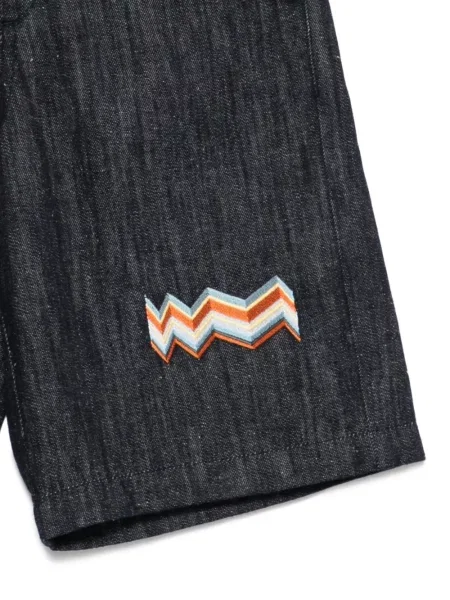 Szorty dziecięce Missoni niebieskie