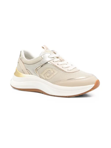 Liu Jo Sneakersy Stardust 01 beżowy