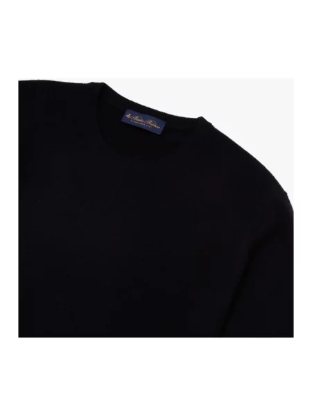Sweter Brooks Brothers z kaszmiru czarny