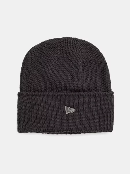 Шапка New Era с фина плетка сиво