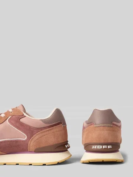 Sneakersy z wytłoczonym logo model ‘CITY’ Hoff różowe