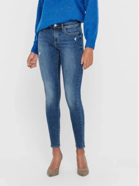 ONLY Džínsy Wauw Skinny Fit modrá