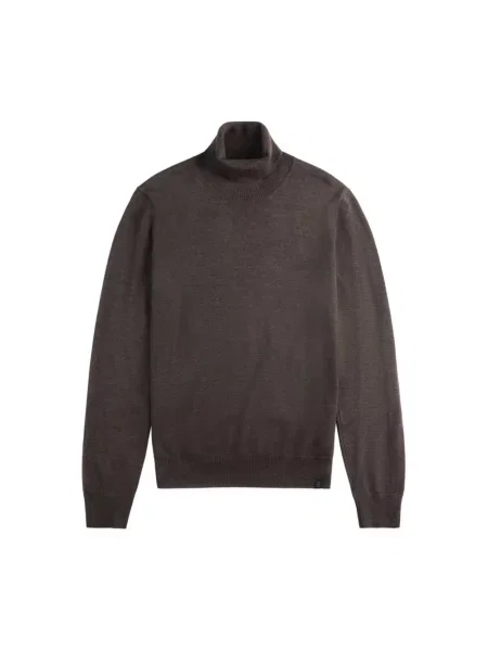 Sweter Fay brązowy