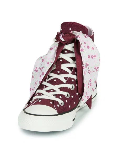 Členkové topánky Converse červená