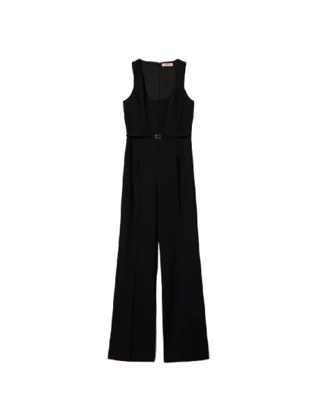 Kombinezon Twinset dzwony czarny