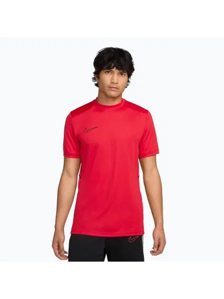 Tricou de fotbal pentru bărbați Nike Academy Dri-Fit university red/university red/black negru
