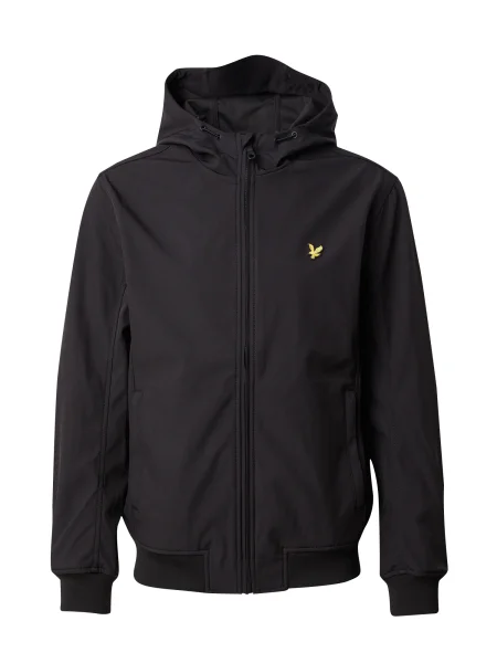 Lyle & Scott Prehodna jakna črna