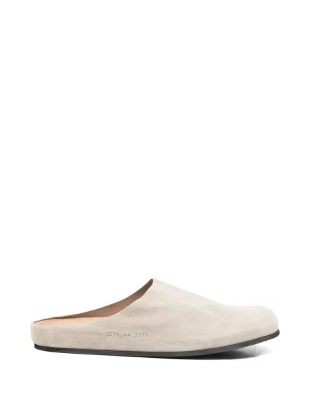 Saboți Common Projects din piele de căprioară