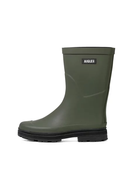 AIGLE Holínky Mid Rain khaki