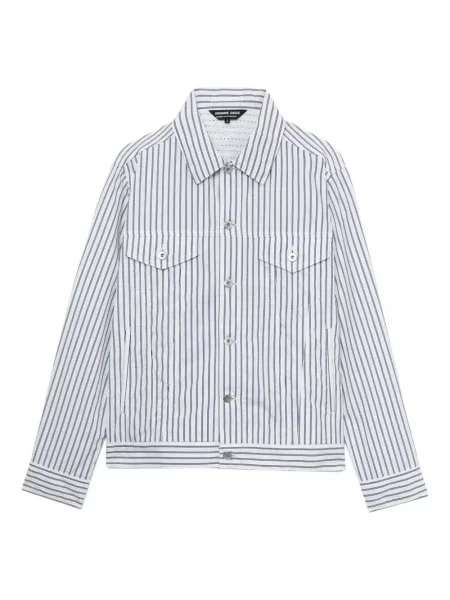 Geacă Comme Des Garçons Homme Deux cu dungi alb