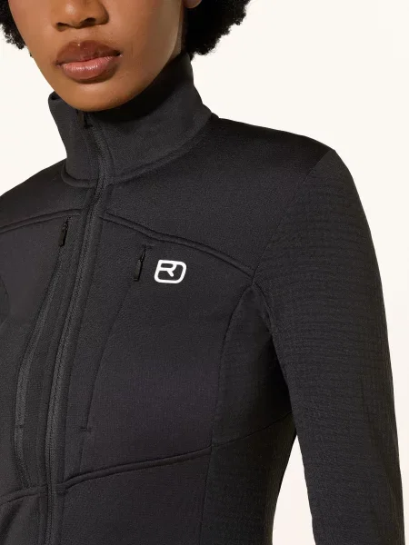 Ortovox Fleecová Mikina Fleece Grid černá