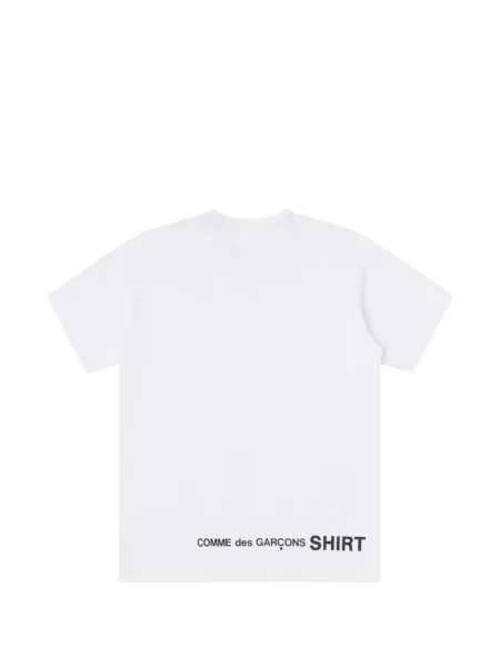 Tricou Comme Des Garçons cu imagine alb