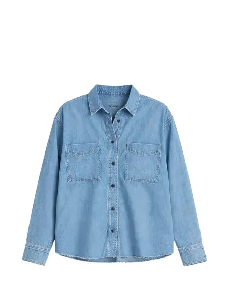 Koszula dżinsowa Askk Ny niebieski