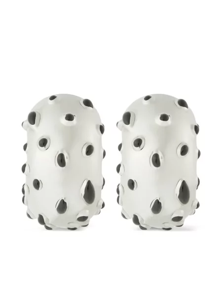 Cercei Courreges argintiu