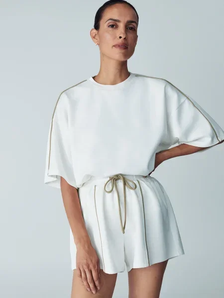 Willa Pantaloni Brenna' alb