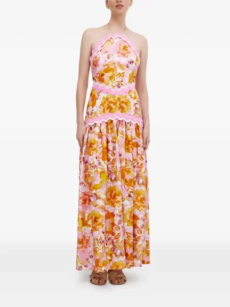 Maxi rochie maxi Significant Other de costum roz