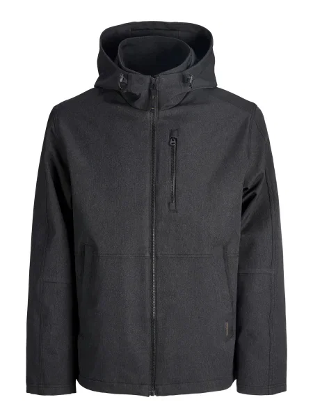 JACK & JONES Geacă de primăvară-toamnă Adam amestecat negru