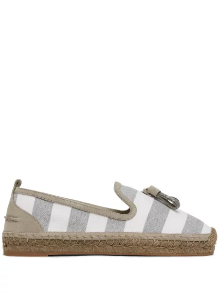 Espadrile Brunello Cucinelli din canvas