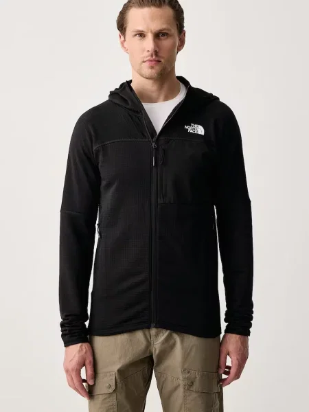 The North Face športni pulover Powergrid stormgap črna
