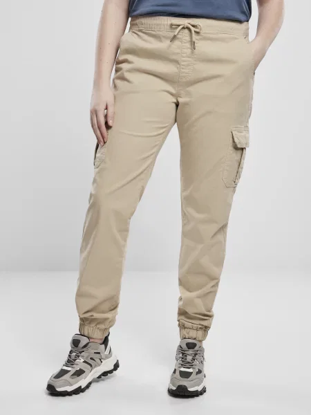 Urban Classics Pantaloni cu bej gri
