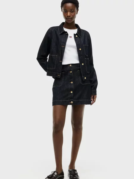 Джинсова куртка Tommy Hilfiger синя