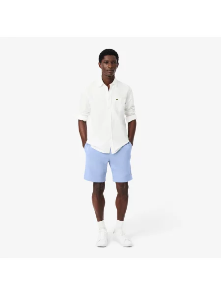 Lacoste Szorty Polarowe O Regularnym Kroju niebieski