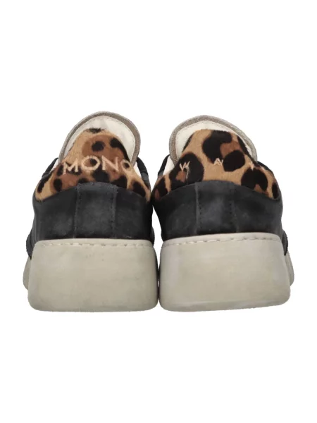 Sneakersy Monoway skórzane czarne
